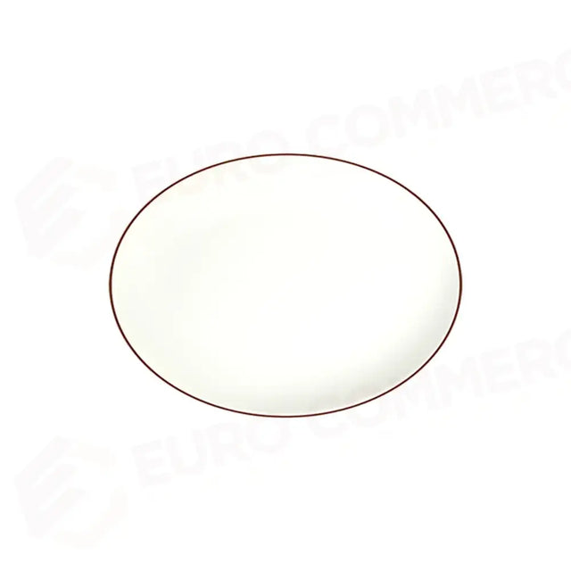MODEST BROWN LONA OVAL PLATE 33 CM - 18001-113033 - ID FINE