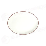 MODEST BROWN LONA OVAL PLATE 36 CM - 18001-113036 - ID FINE