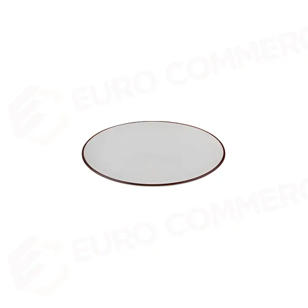 MODEST BROWN LONA PIATTO PIANO 25 CM - 18001-111025 - ID FINE