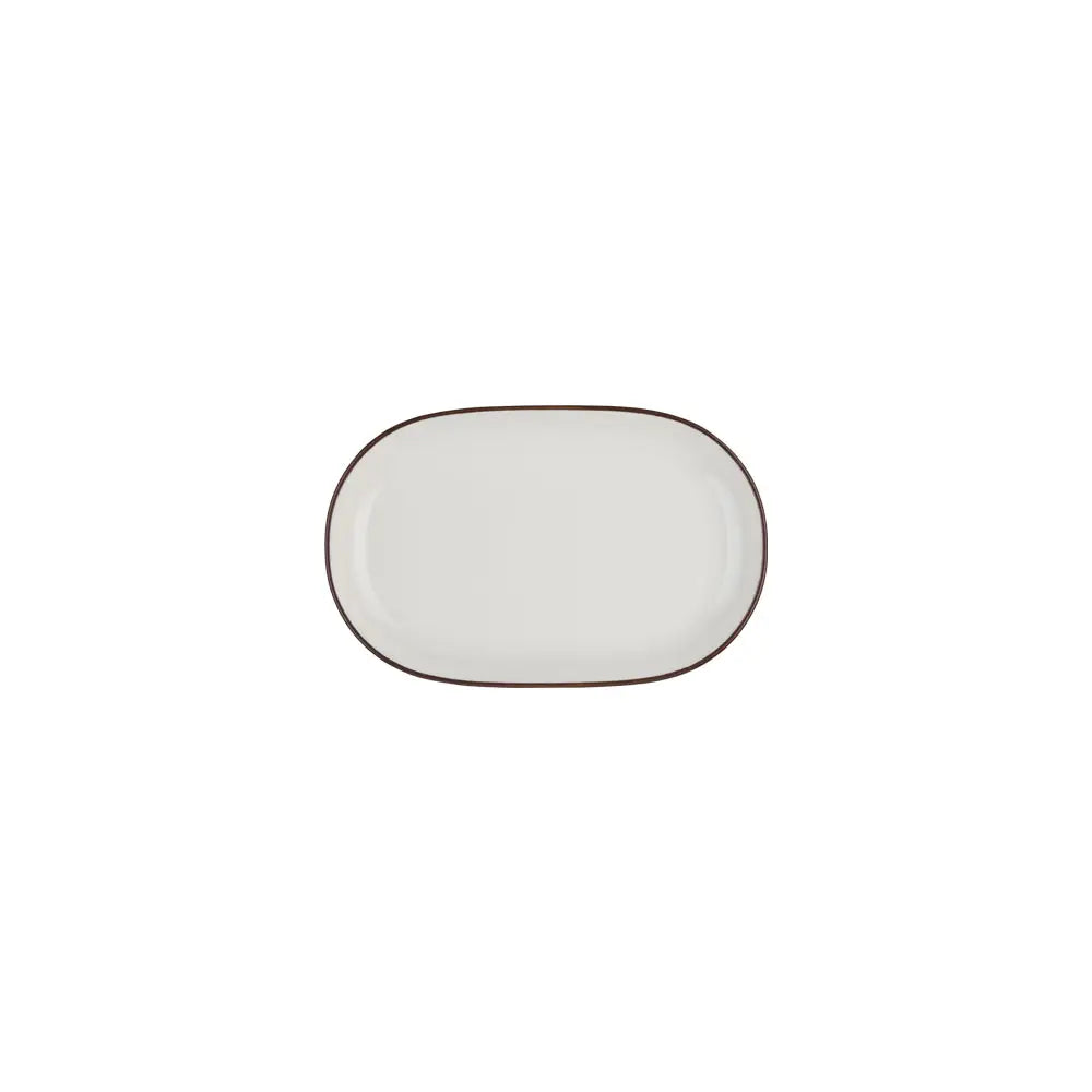 MODEST BROWN MAGNUS oval PIATTO 14 CM - 18001-143014 - ID FINE