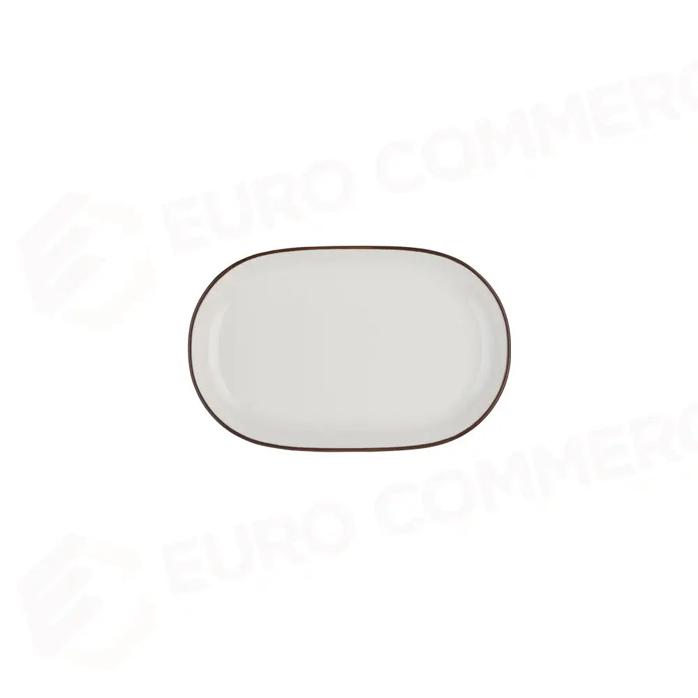 MODEST BROWN MAGNUS oval PIATTO 23 CM - 18001-143023 - ID FINE