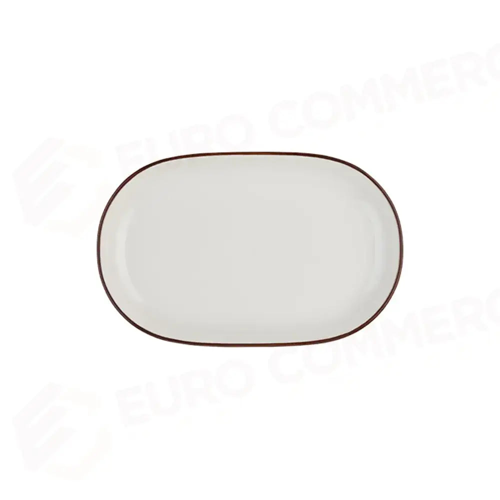 MODEST BROWN MAGNUS PIATTO OVALE 33 CM - 18001-143033 - ID FINE