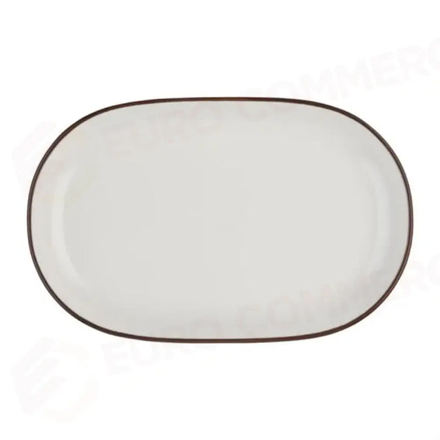 MODEST BROWN MAGNUS PIATTO OVALE 37 CM - 18001-143037 - ID FINE