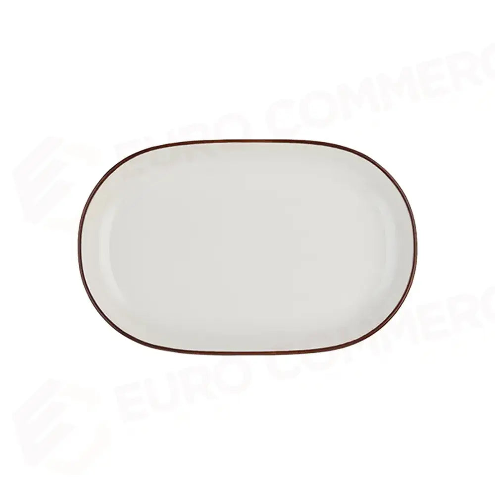 MODEST BROWN MAGNUS PIATTO OVALE 37 CM - 18001-143037 - ID FINE