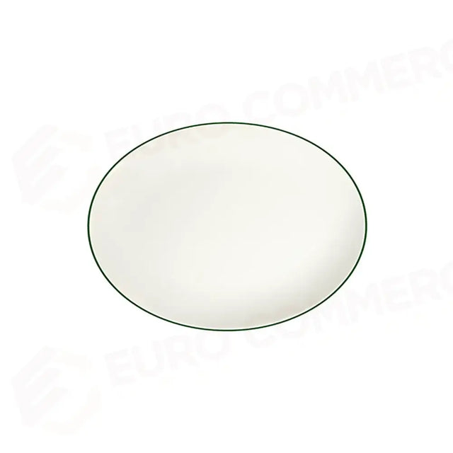 MODEST GREEN LONA OVAL PLATE 33 CM - 16001-113033 - ID FINE