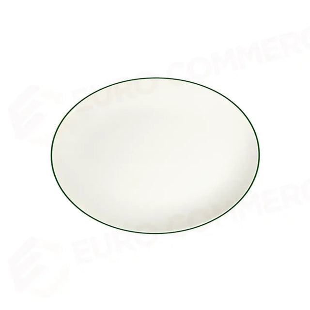 MODEST GREEN LONA OVAL PLATE 36 CM - 16001-113036 - ID FINE