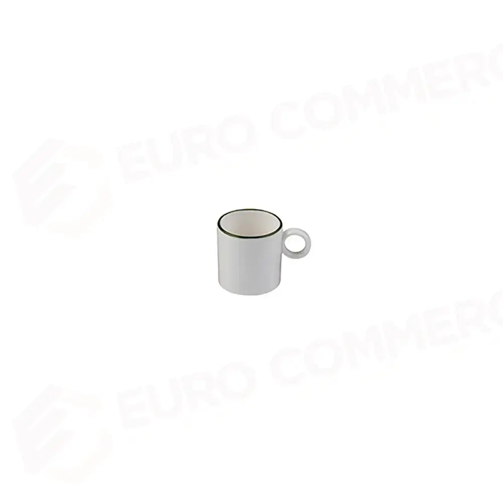 MODEST GREEN RING COFFEE CUP 80 CC - 16001-334108 - ID FINE