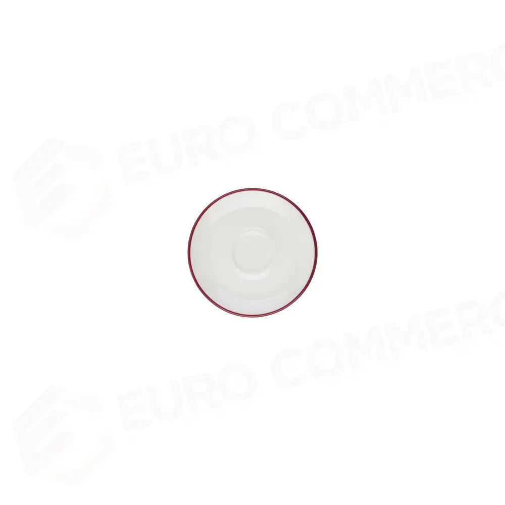 MODEST MAROON LONA ESPRESSO SAUCER 12 CM - 13001-111812 - ID FINE