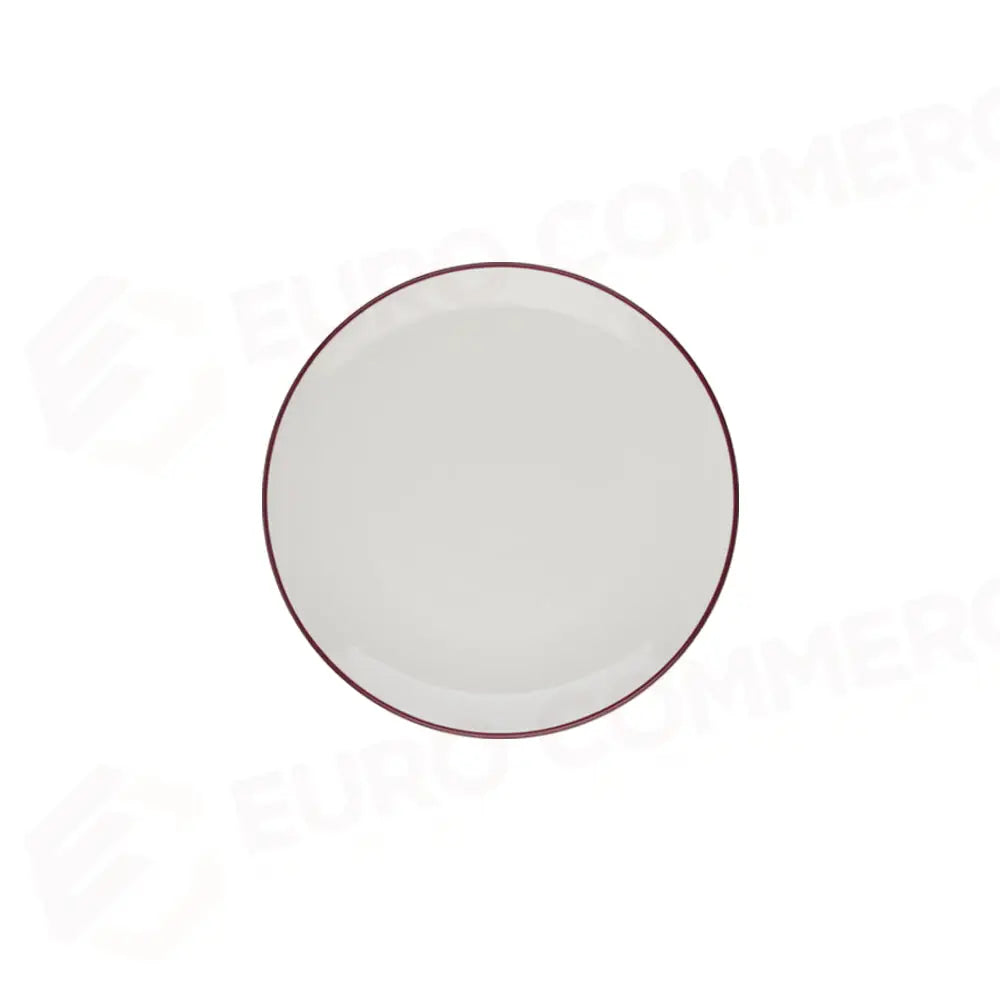 MODEST MAROON LONA SAUCER 19 CM - 13001-111519 - ID FINE