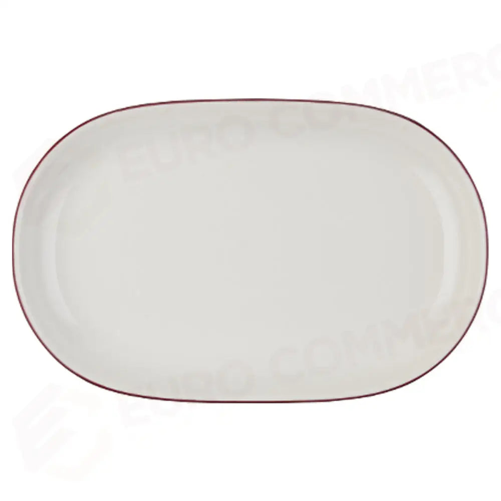 MODEST MAROON MAGNUS oval PIATTO 37 CM - 13001-143037 - ID FINE