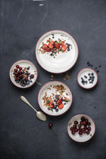 MODEST MAROON VALLE PIATTO FONDO 25 CM 1140 CC - 13001-121125 - ID FINE