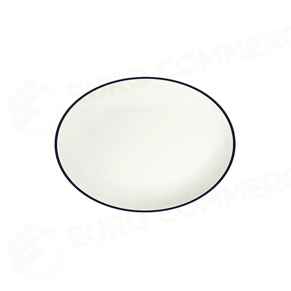 MODEST NAVY LONA OVAL PLATE 33 CM - 15001-113033 - ID FINE
