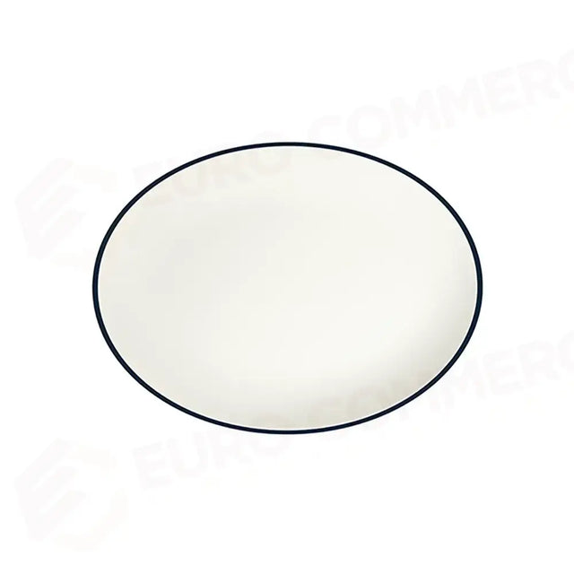 MODEST NAVY LONA OVAL PLATE 36 CM - 15001-113036 - ID FINE