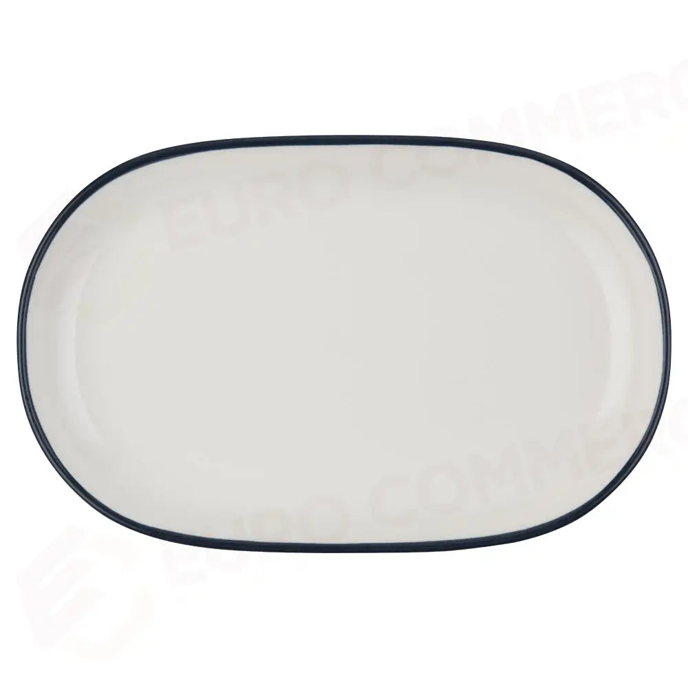 MODEST NAVY MAGNUS oval PIATTO 37 CM - 15001-143037 - ID FINE