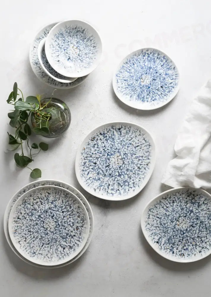 MOSAIC BLUE TUVAL PIATTO FONDO 20 CM - TVL20CK-ID1009 - ID FINE
