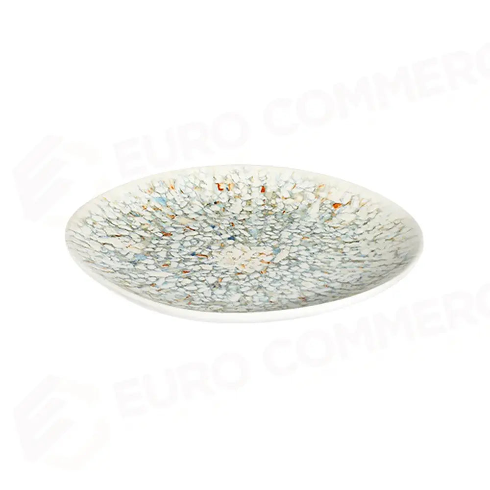 MOSAIC TURQUOISE PEBBLE PIATTO PIANO 27 CM - PBL27DZ-ID1008 - ID FINE