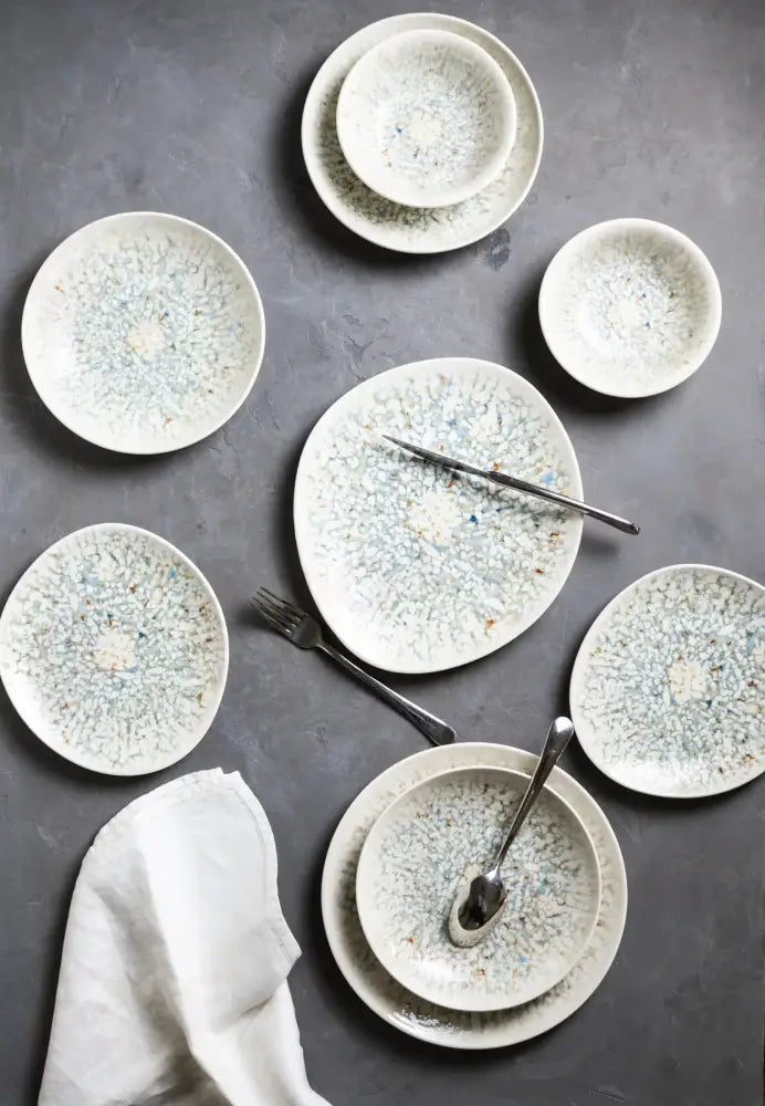 MOSAIC TURQUOISE TUVAL PIATTO FONDO 20 CM - TVL20CK-ID1008 - ID FINE