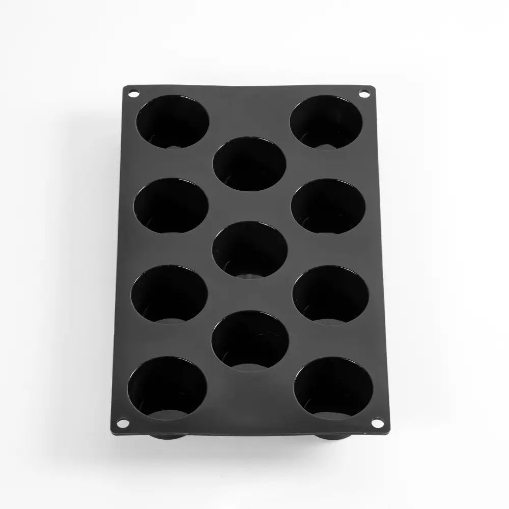 MUFFIN40TIME - STAMPO PAVOFLEX MM 300X175 ANTONIO BACHOUR 11 IMPRONTE - Ø MM 50X28 H - VOL. ~ 40 ML - PX3221S - PAVONI
