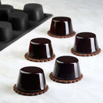 MUFFIN40TIME - STAMPO PAVOFLEX MM 300X175 ANTONIO BACHOUR 11 IMPRONTE - Ø MM 50X28 H - VOL. ~ 40 ML - PX3221S - PAVONI