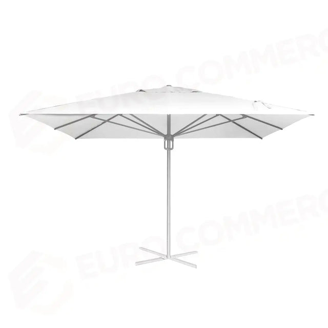 MIKE ALUMINUM UMBRELLA WITH CENTRAL POLE, WHITE, 4X4, H3.6M - 7301910000 - VACCHETTI 