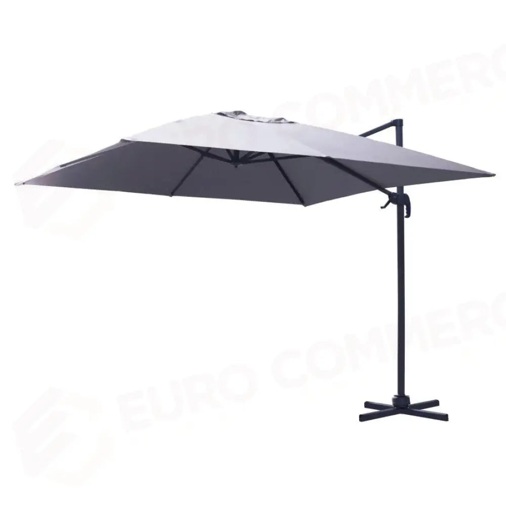 OMBRELLONE ALLUMINIO MONTANA 3X4H2,80M GRIGIO PALO LATERALE - 7300770000 - VACCHETTI