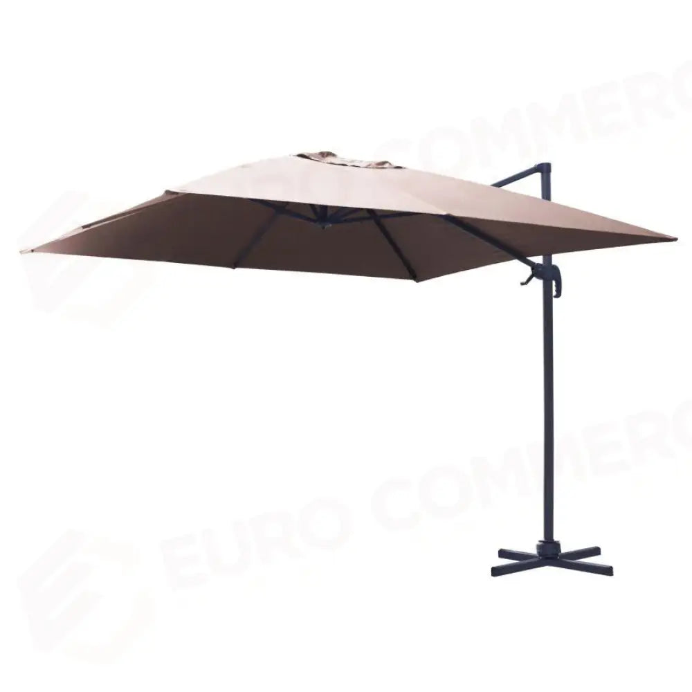 OMBRELLONE ALLUMINIO MONTANA 3X4H2,80M SABBIA PALO LATERALE - 7300750000 - VACCHETTI