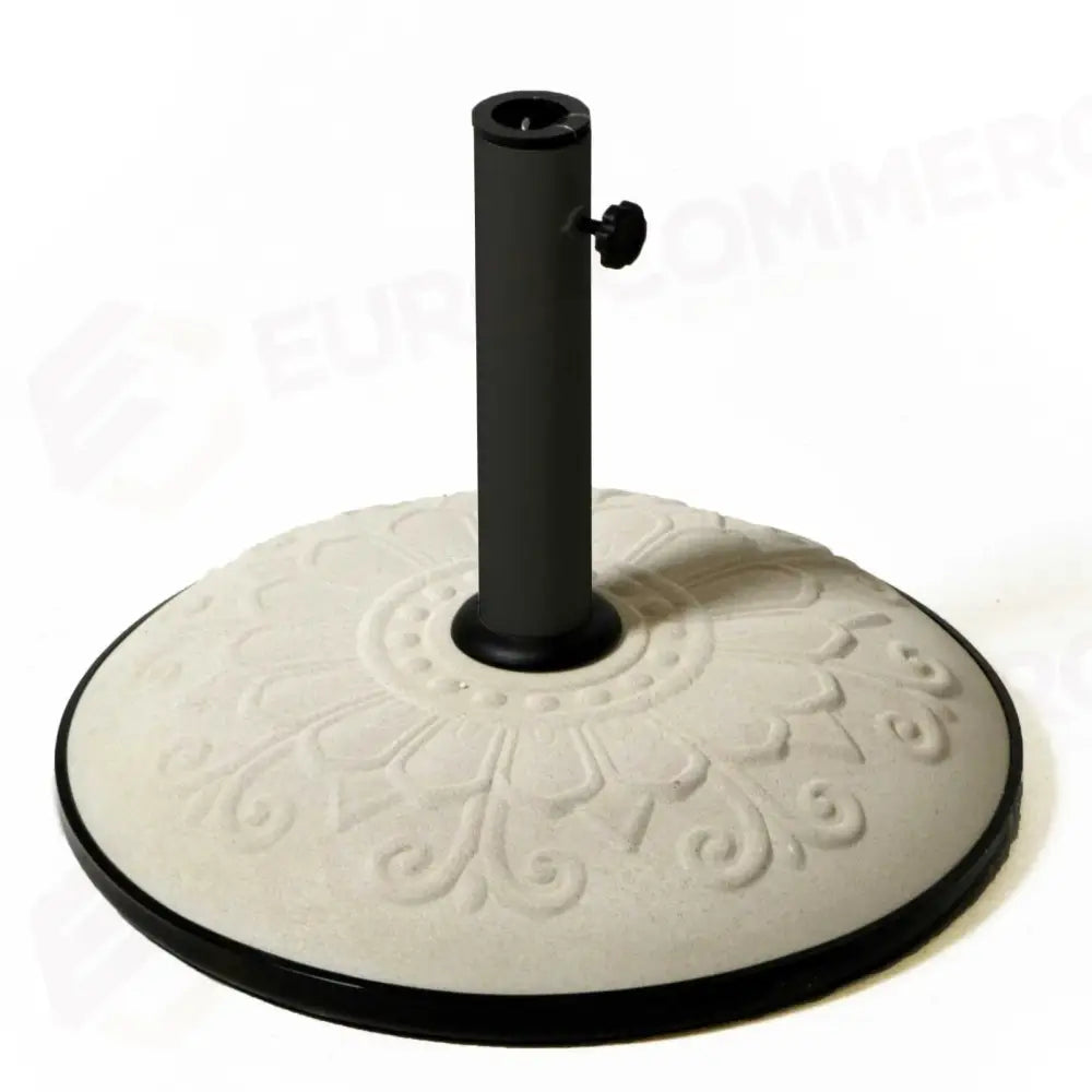 OMBRELLONE SOLO BASE BIANCO CON DECORO CM 50 KG25 TUBO INTERNO MM Ø55,6 H280 - 7402520000 - VACCHETTI