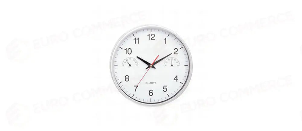 OROLOGIO DA MURO CM35 C/TERMOMETRO ED IGROMETRO - 144040 - MORINI