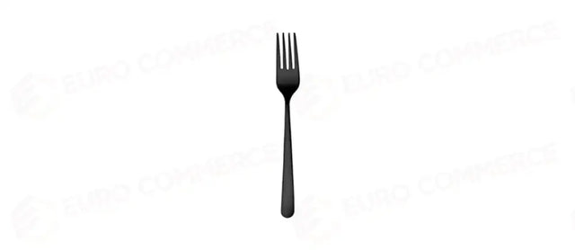 OSLO BLACK FOURCHETTE DE TABLE ACIER INOXYDABLE 18/10 - 202746 - MORINI