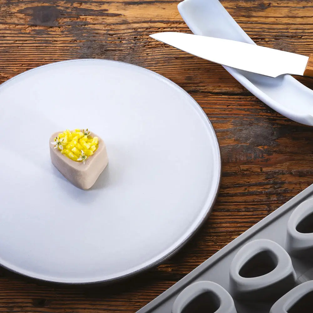 OSSOBUCO BY DAVIDE OLDANI STAMPO IN SILICONE 300 X 175 MM - 15 IMPRONTE 48X40X23 H MM VOL. - GG041S - PAVONI ITALIA