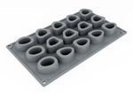 OSSOBUCO BY DAVIDE OLDANI STAMPO IN SILICONE 300 X 175 MM - 15 IMPRONTE 48X40X23 H MM VOL. - GG041S - PAVONI ITALIA
