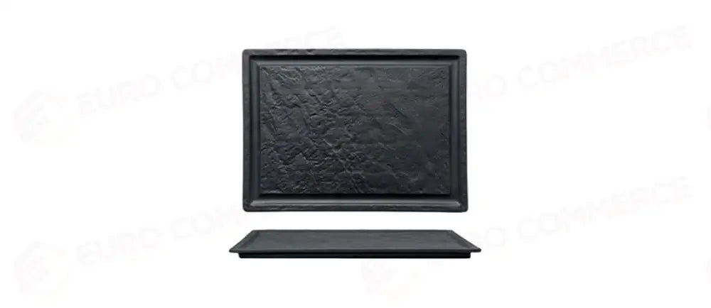 P.BISTECCA EFF.PIETRA 33X24 NERO - 126637 - MORINI