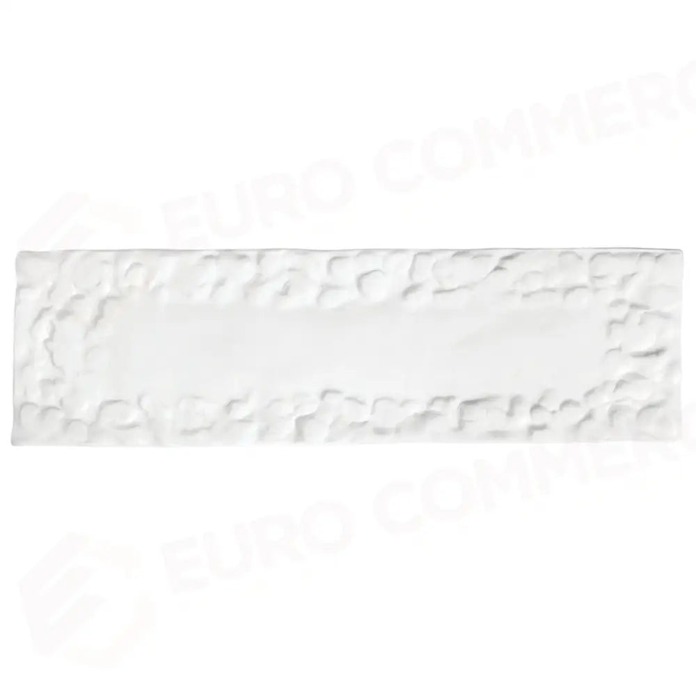 P.TO PIANO RETT.CM. 37,5×11 S/SMALTO MATERIA - MAT.21.S - SUMISURA - Piatti Gourmet