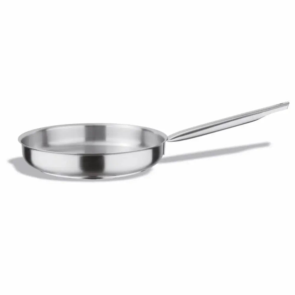 PADELLA BORDO ALTO IN ACCIAIO INOX Ø30CM - 130-030 - KAREL - Attrezzatura