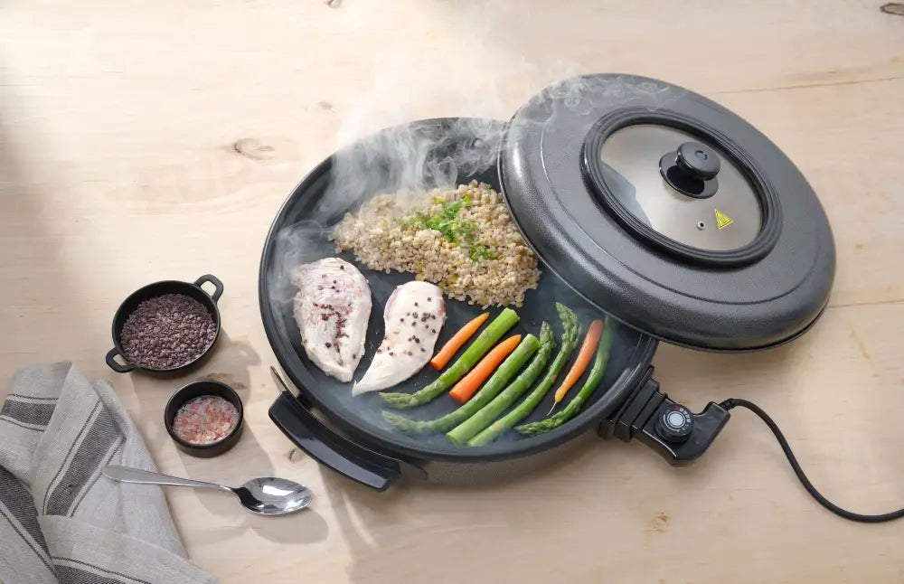 PADELLA DA PARTY HENDI PENTOLA INTERNA 550X(H)60MM 230V/1600W Ø620X(H)170MM - 239605