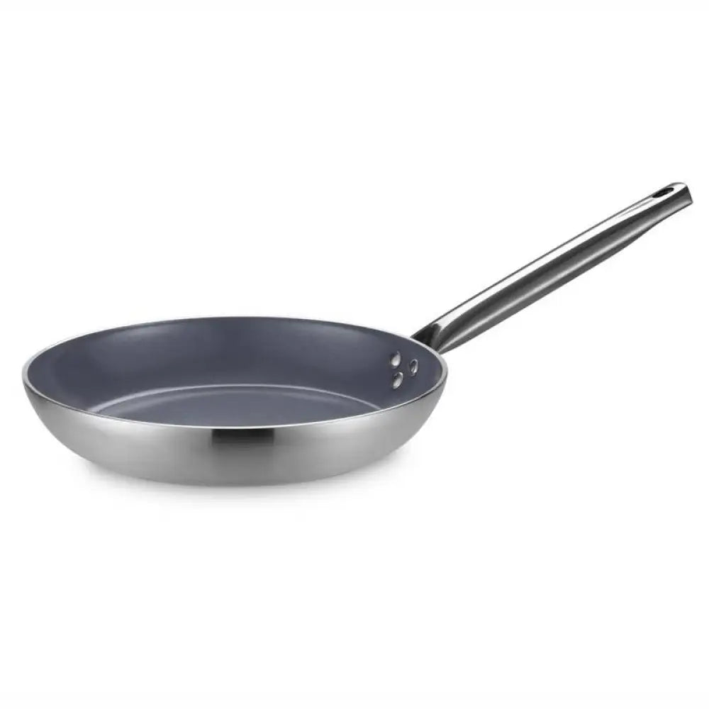 PADELLA IN ALLUMINIO RIVESTITA IN CERAMICA ANTIADERENTE - PER INDUZIONE Ø28CM - 220-028 - KAREL - Attrezzatura