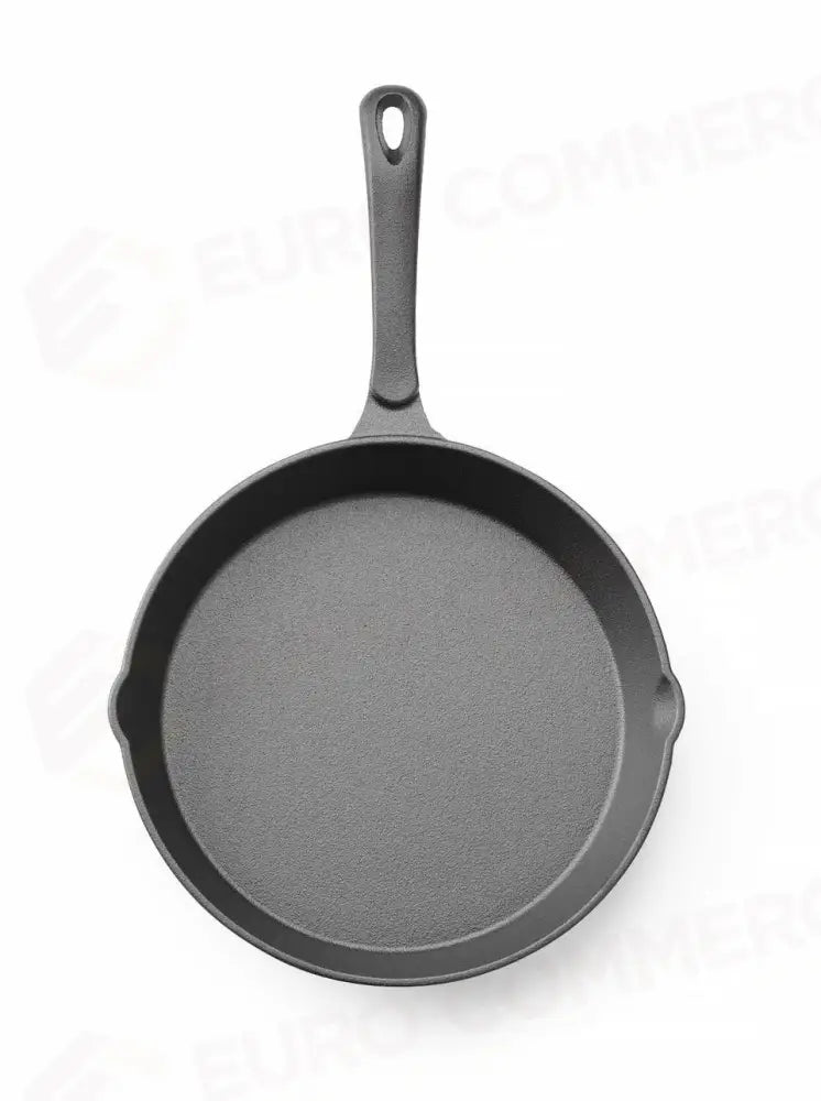 PADELLA IN GHISA. NERO Ø250X(H)40MM - HENDI