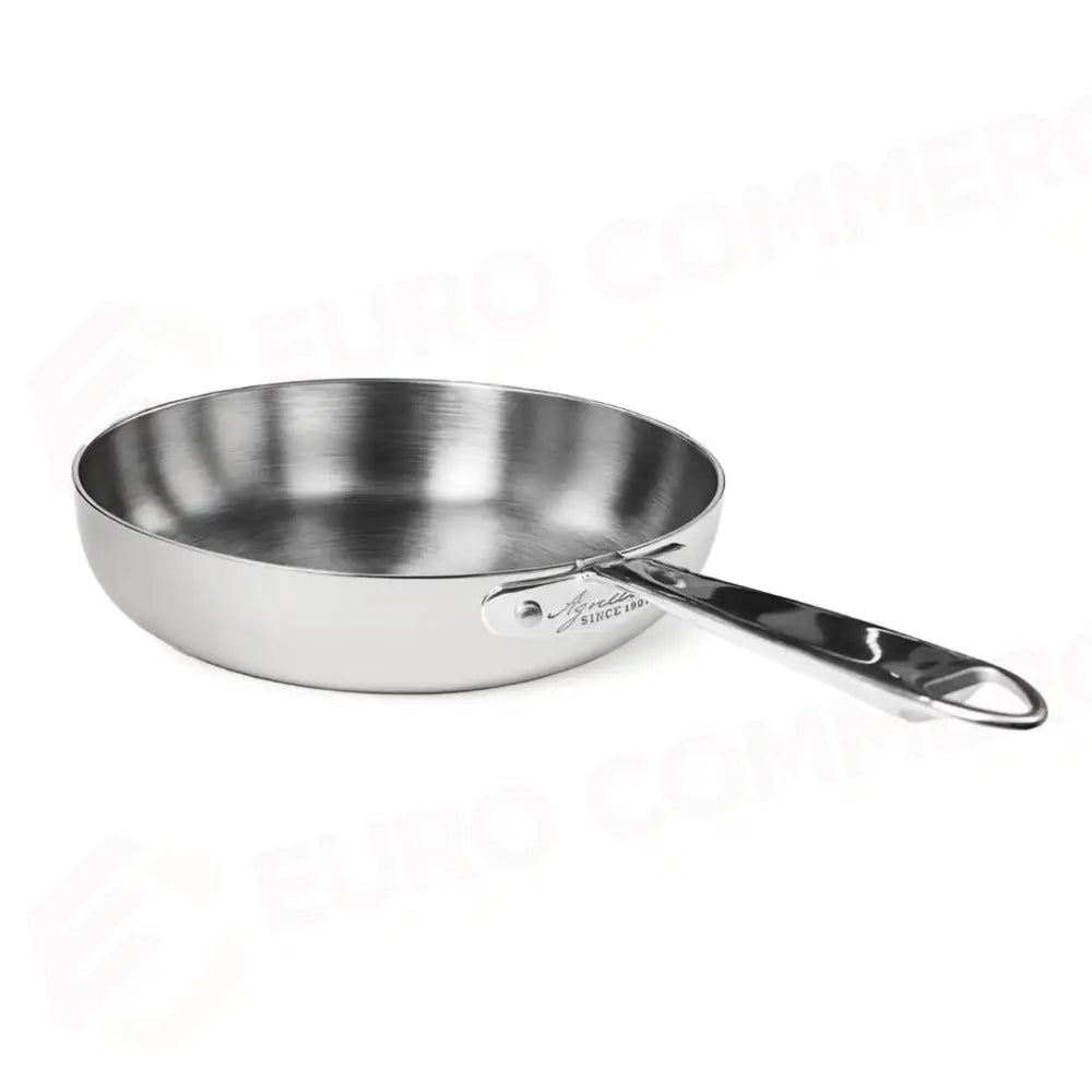 PADELLA SVASATA 1 MANICO 32 CM ALU-INOX 5-PLY INDUZIONE ALUM1111 AGNELLI - 0072395 - MEDRI