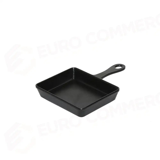 POÊLE RECTANGULAIRE 13,5X10,5 CM NOIR MÉLAMINE NOIR 7690016 MEDRI - 13170127 - MEDRI