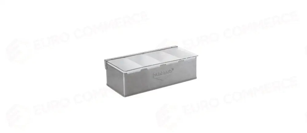 PADERNO CONT.4 SCOMP.INOX C/C 32X16 H10 - 90311 - MORINI