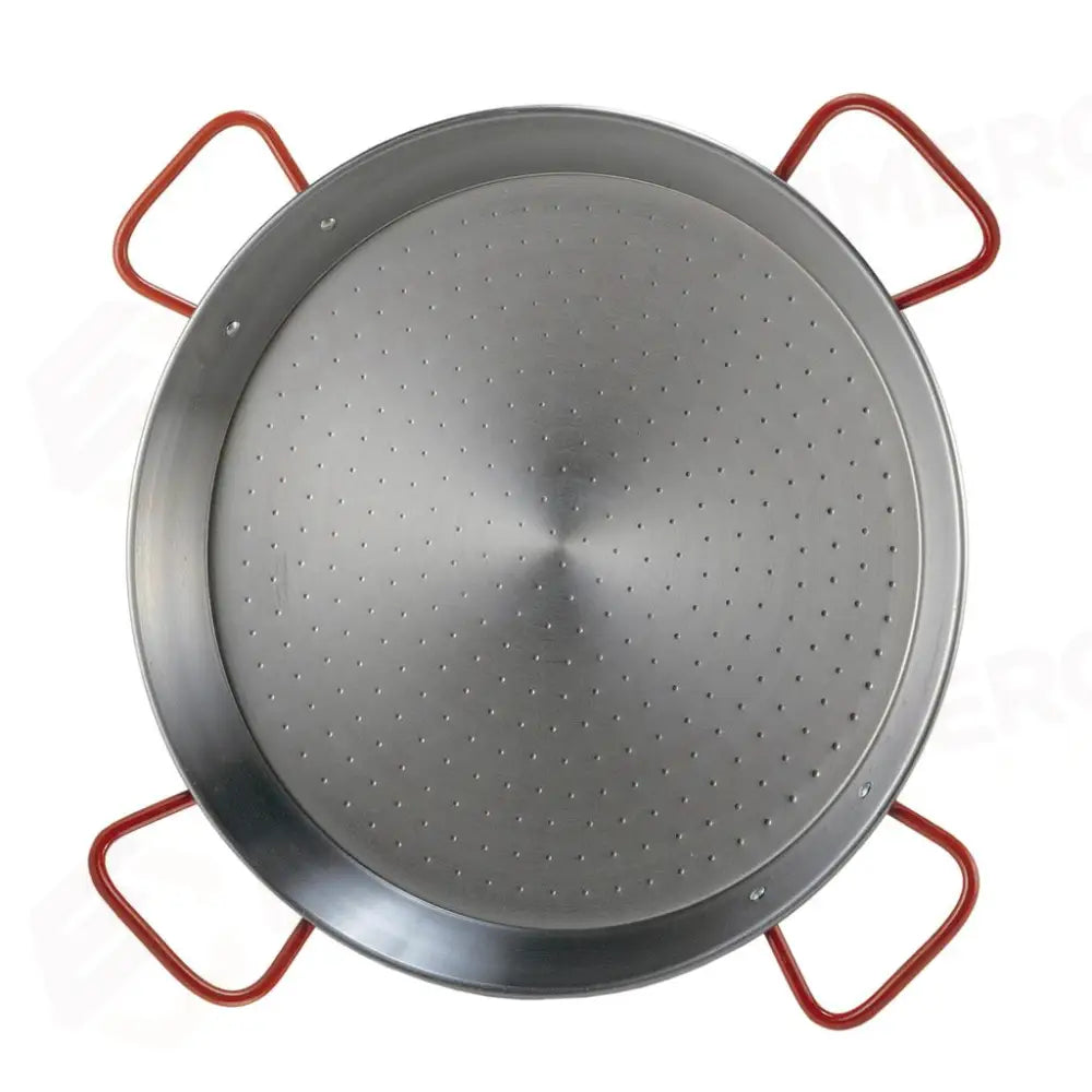 PAELLERA 4 MANICI 100 CM FERRO SPAZZOLATO G100 GARCIMA - 1380445 - MEDRI