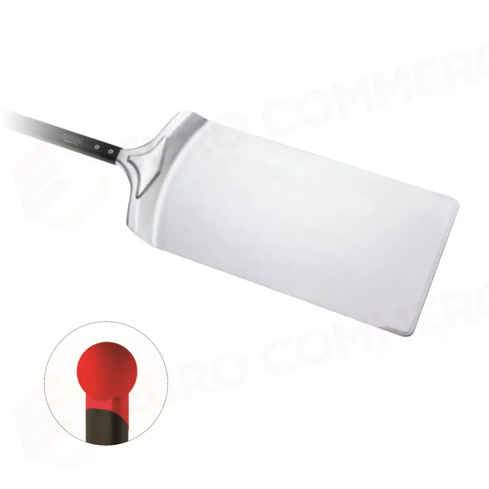 PALA PIZZA ’ALLA ROMANA’ IN ALLUMINIO 23X40CM-TOT.77CM - 235400 - PIAZZA - PALE PIZZA