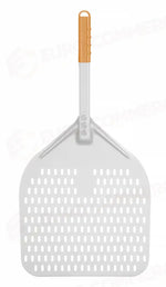 PALA PIZZA CON MANICO CORTO SQUADRATA PERFORATA HENDI 350X710MM - 618066