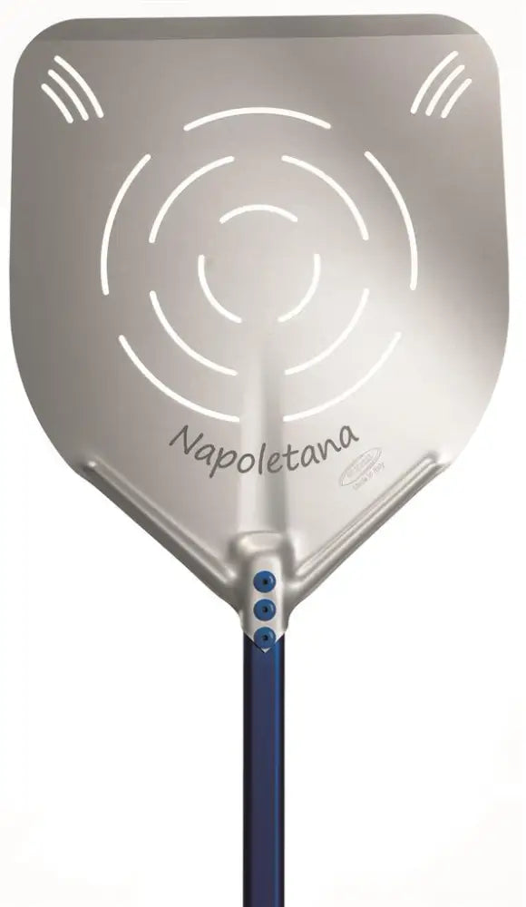 PALA PIZZA FORATA RETTANGOLARE 33X33 CM NAPOLETANA AN-32RF GI.METAL - 20040088 - MEDRI