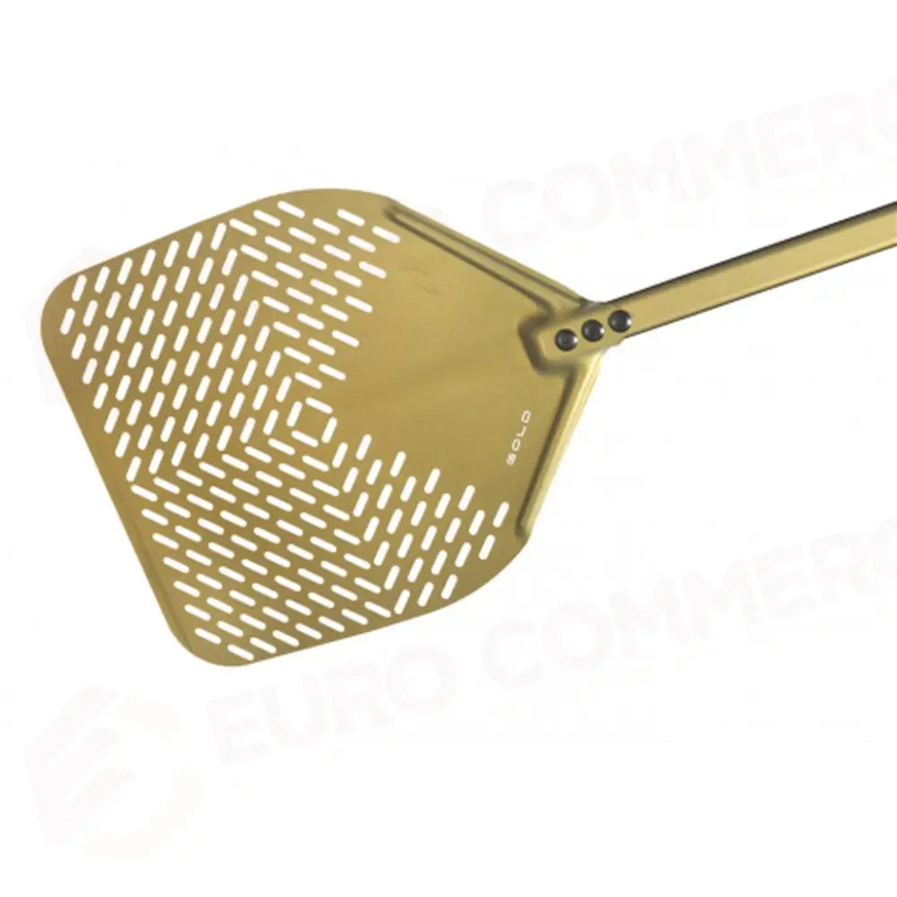 PALA PIZZA RETTANGOLARE FORATA 45X45 CM GHA G-45RF/180 GI.METAL - 20040173 - MEDRI