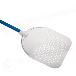 PALA PIZZA RETTANGOLARE FORATA IN ALLUMINIO 33CM-TOT.186CM-BLUEDROP - 232616 - PIAZZA - PALE PIZZA