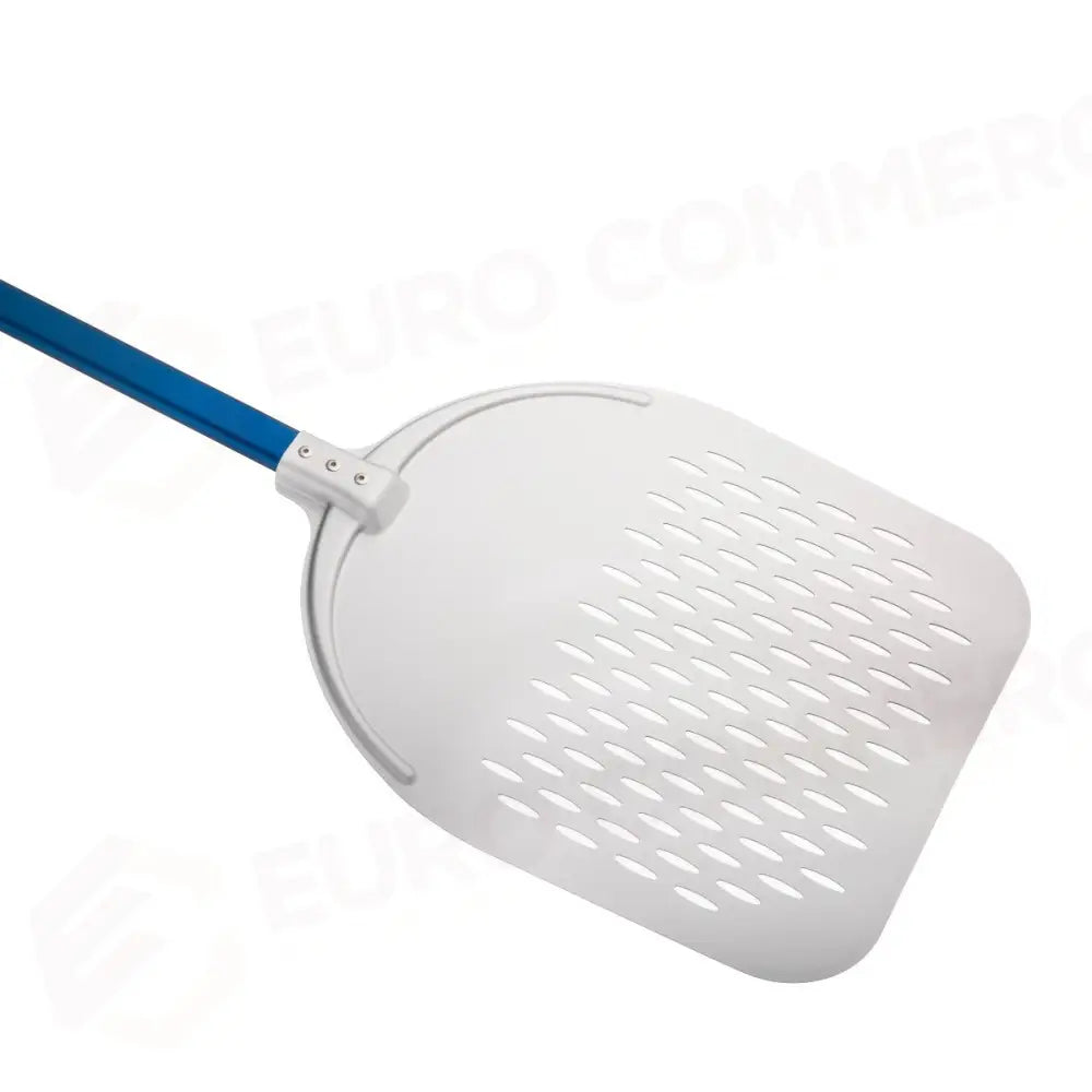 PALA PIZZA RETTANGOLARE FORATA IN ALLUMINIO 36CM-TOT.190CM-BLUEDROP - 232626 - PIAZZA - PALE PIZZA
