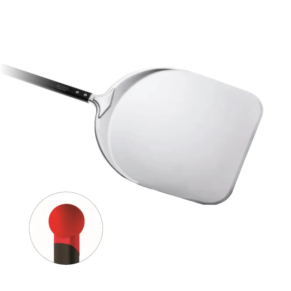 PALA PIZZA RETTANGOLARE IN ALLUMINIO 33CM-TOT.237CM - 235019 - PIAZZA - PALE PIZZA