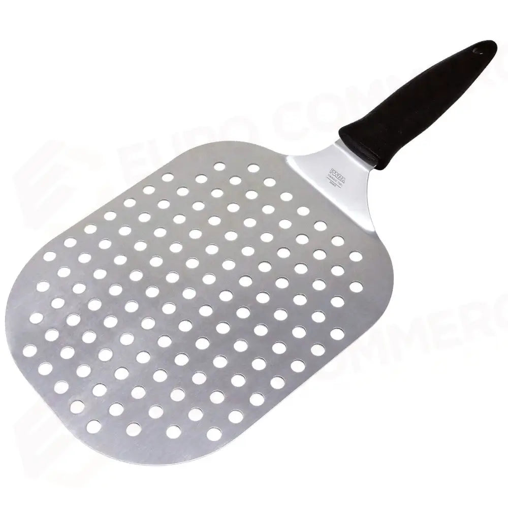 PALETTA PIZZA OVALE FORATA 18x22CM - 240900 - PIAZZA - ACCESSORI