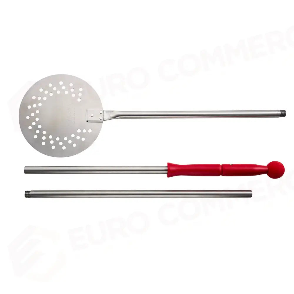 PALETTINO PIZZA SMONTABILE FORATO IN INOX Ø20-TOT.170CM - 236116S - PIAZZA - PALOTTINI